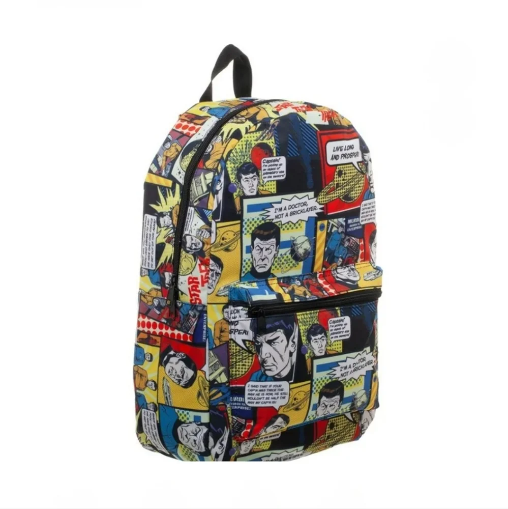 Star Trek Comic Print Backpack - Picture 3 of 4